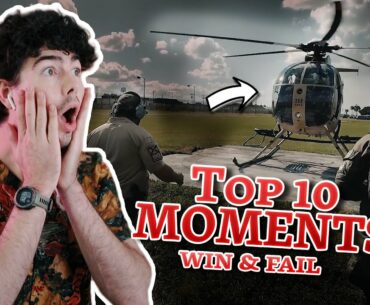Top Airsoft Moments WINS & FAILS !!! 10k Subs reaction special