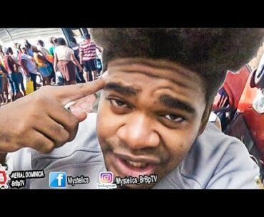 TRINI SELLING OVER TO CHINESE?/ ROSEAU DOMINICA JAMPACK TODAY/ CANEFIELD CAR FLIPPED🇩🇲Mystelics Vlog