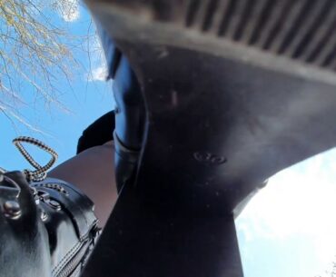 Giantess Trampling YOU With Winter Ankle High Heel Boots || PREVIEW