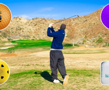 Pro with Limited Flight Balls VS Amateur Golfer