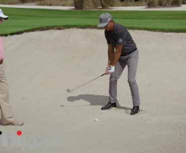 The Sand Man with Rickie Fowler and Butch Harmon | Golf Digest