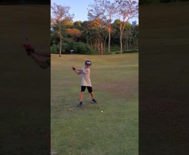 My golf swing before quarantine