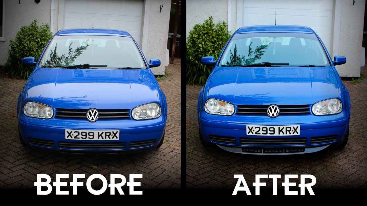 Transforming The Front End On The MK4 Golf Transforming The Front End On The MK4 Golf