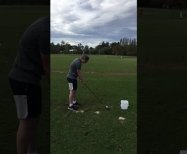 170m 5 wood golf hit