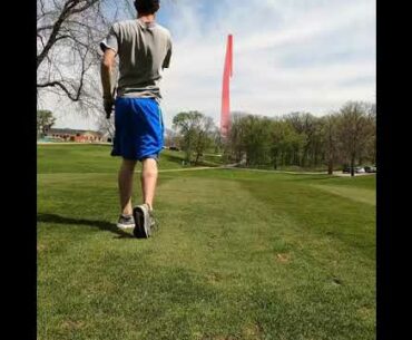 Hit Flagpole from Tee box