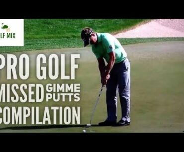 Pro Golf Missed Gimme Putts (Updated 2020)