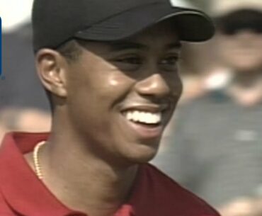 Tiger Woods 1997 AT&T Byron Nelson winning highlights