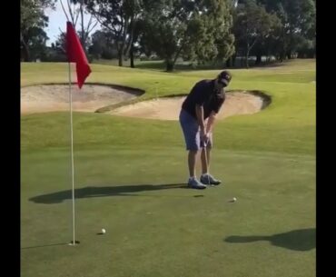 Golf Rules - Ball on the Putting Green Strikes Another Ball on the Putting Green