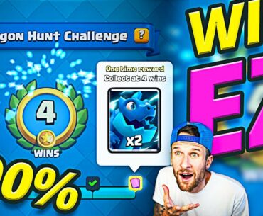 THIS DRAGON CHALLENGE IS EASY // CLASH ROYALE