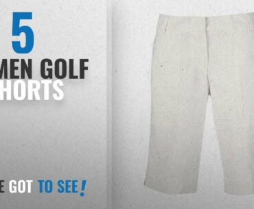 Top 10 Women Golf Shorts [2018]: Puma Tech Ladies Golf Shorts - White-XXL
