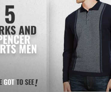 Top 10 Marks And Spencer Shirts Men [2018]: Mens M&S INDIGO Tailored Fit Centre Placement Knitted