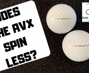 GOLF BALL FITTING - AVX VS PRO V1