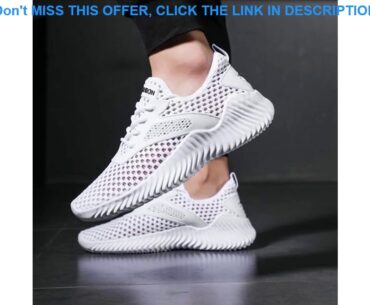 Review Hot Sale 2020 New Fashion Running Shoes Men Flyweather Comfortables Breathable Non-leather C