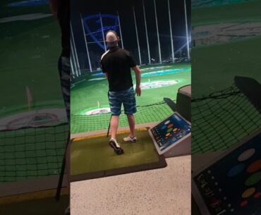Text book golf swing