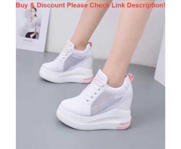 Deal women Shoes Summer Platform Mesh running shoes