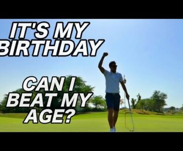 CAN I BEAT MY AGE? | 9 Hole Golf Video