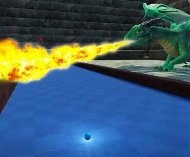 Fire Breathing Dragons! - Amazing New Mini Golf Game! - Golf Around