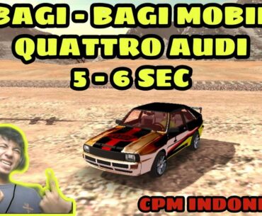 🔴[LIVE CPM] QUATTRO AUDI 5-6 SECOND CITY VERSION 4.6.5 | CAR PARKING MULTIPLAYER