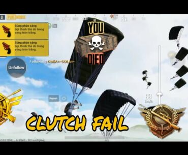 My best clutch got fail | pubg mobile | badboy_op