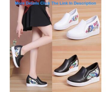 Women Shoes height increased running shoes sneakers