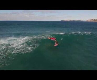 The Amazing James Casey wing surfing
