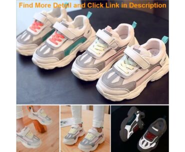 Slide Boys Girls Sneakers Shoes Luminous Sports Shoes Big Children's Shoes Primary School Kid's Spo
