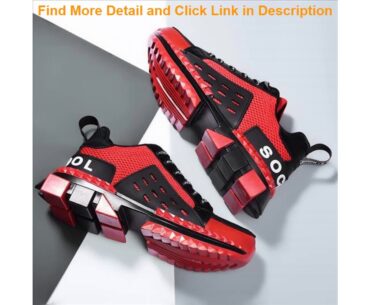 New Fashion Retro Sneakers Men Mesh Running Shoes for Mens Comfortable Chunky Dad Shoes Breathable