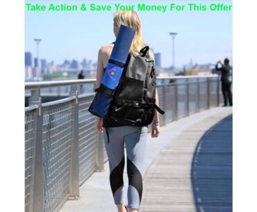 Slide Multi-functional Backpack Travel Yoga mat backpack fitness Sports Package Women's Backpack Tr