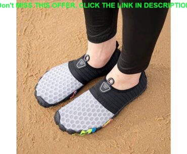 Deal Men Summer Outdoor Aqua Shoes Women Beach Barefoot Quick-Dry Aqua Yoga Socks Boys Girls animal