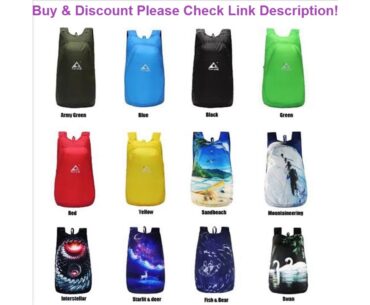 Deal Playking Folding Lightweight Skin Bag Outdoor Unisex Sport Backpack Ultra-light Travel Backpac
