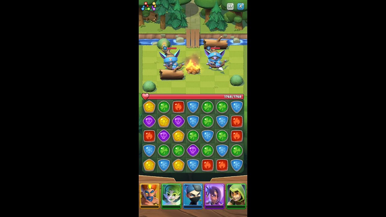 Puzzle Breakers (by Playrix) – match 3 rpg game for Android – gameplay. Puzzle Breakers (by Playrix) - match 3 rpg game for Android - gameplay.