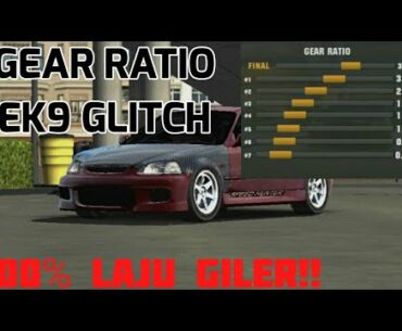 EK9 GLITCH GEAR RATIO/ 100% AUTO WIN