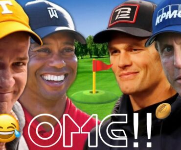Brady, Manning, Mickelson,Woods Manning roast Brady