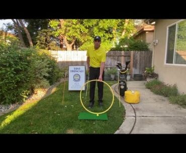 Backyard Golf Tip: Ball Position