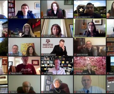 Texas A&M Law Class of 2020 Virtual Celebration