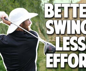 Do You Want an EFFORTLESS GOLF SWING? Here are 3 drills