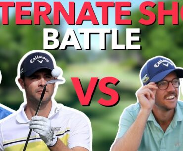 Crazy 2v2 Match. Team George vs Team Wesley(9 Holes Alternate Shot) | Bryan Bros Golf