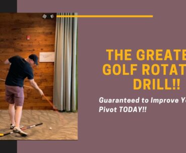 GOLF:  THE GREATEST GOLF ROTATION DRILL