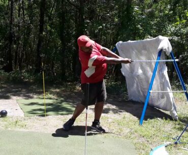 Opposing Sides In Golf Swing