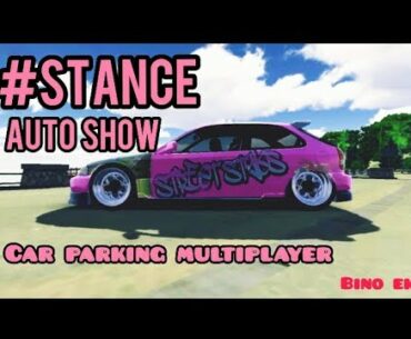 KERETA STANCE DESIGN - CAR PARKING MULTIPLAYER