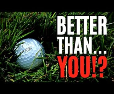 WHATS THE DIFFERENCE BETWEEN A PRO GOLFER AND YOU!?... DO YOU EVEN LIKE GOLF?!