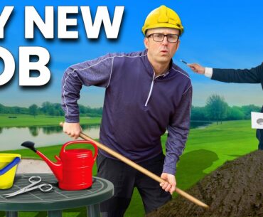 I'VE GOT A NEW JOB AND I TAKE MY CLUBS WITH ME ?