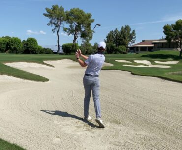 COVID-19 Golf: Preferred Lies in a Bunker