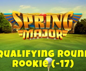 Golf Clash Spring Major Qualifying Round Rookie (-17) Low Level Golf Clubs