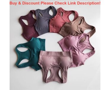 Deal Sports Bra for Women Gym Fitness Top Seamless Crop Top Solid Black Red Gray Running Yoga Bra S