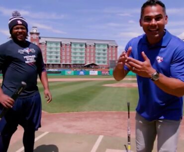 Hitting Plakatas with Vlad Jr.