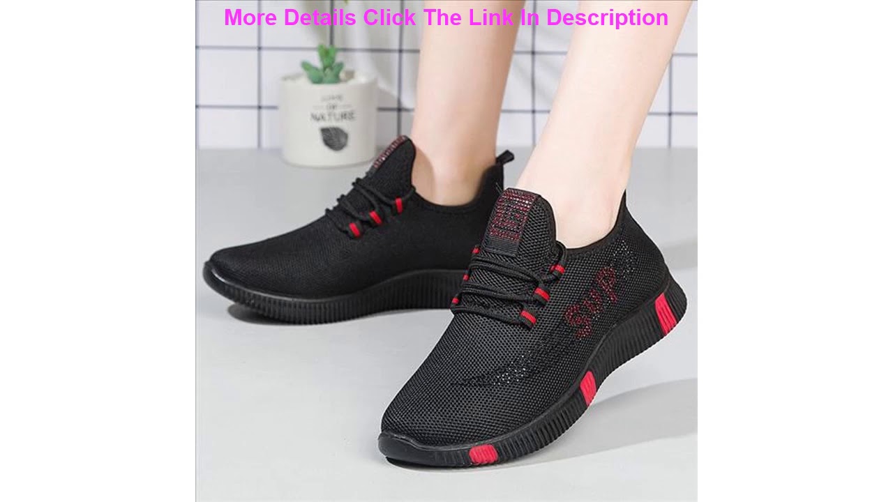 Best 2020 new women's shoes mesh sports shoes breathable fashion running shoes plus size soft botto Best 2020 new women's shoes mesh sports shoes breathable fashion running shoes plus size soft botto