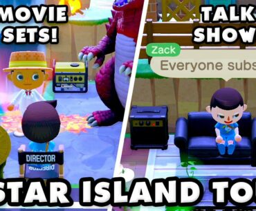 This 5 Star Island Has Lots of Movie References! Animal Crossing New Horizons Island Tour!