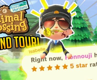 Animal Crossing New Horizons - My 5 Star Island Tour! (TOURING YOUR ISLANDS ANNOUNCEMENT!)