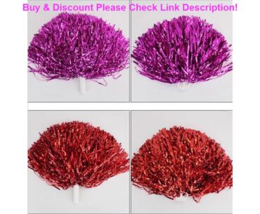 Top Game Cheerleader Cheerleading pom poms Cheerleading pompoms  cheer pom majorettes hand flower a